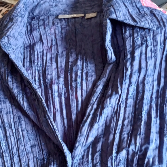 Apt. 9 Crinkled Button Down Blouse - Picture 12 of 12